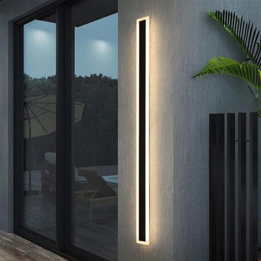 Aplica Led De Exterior Mack, Ip65, Metal, Liniar - vivimall.ro
