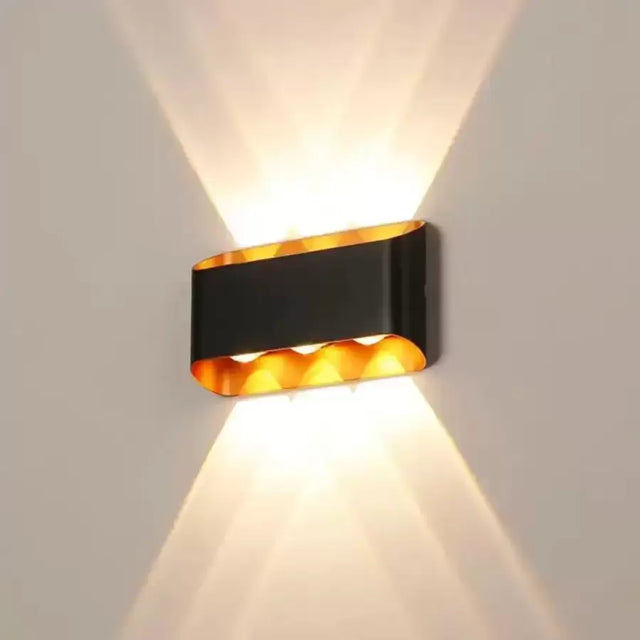 Aplica Led Exterior Emmitt Negru - vivimall.ro