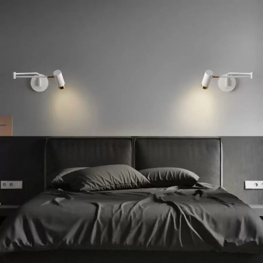 Aplica Led Francisco Alb - vivimall.ro