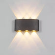 Fantas Aplica Led De Exterior Si Interior, 6 Surse X, Ip65, Metalic - vivimall.ro