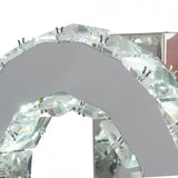 Lustra Led Cu Cristal Majora, Diametru 20Cm, Lumina Rece/Calda/Neutra - vivimall.ro
