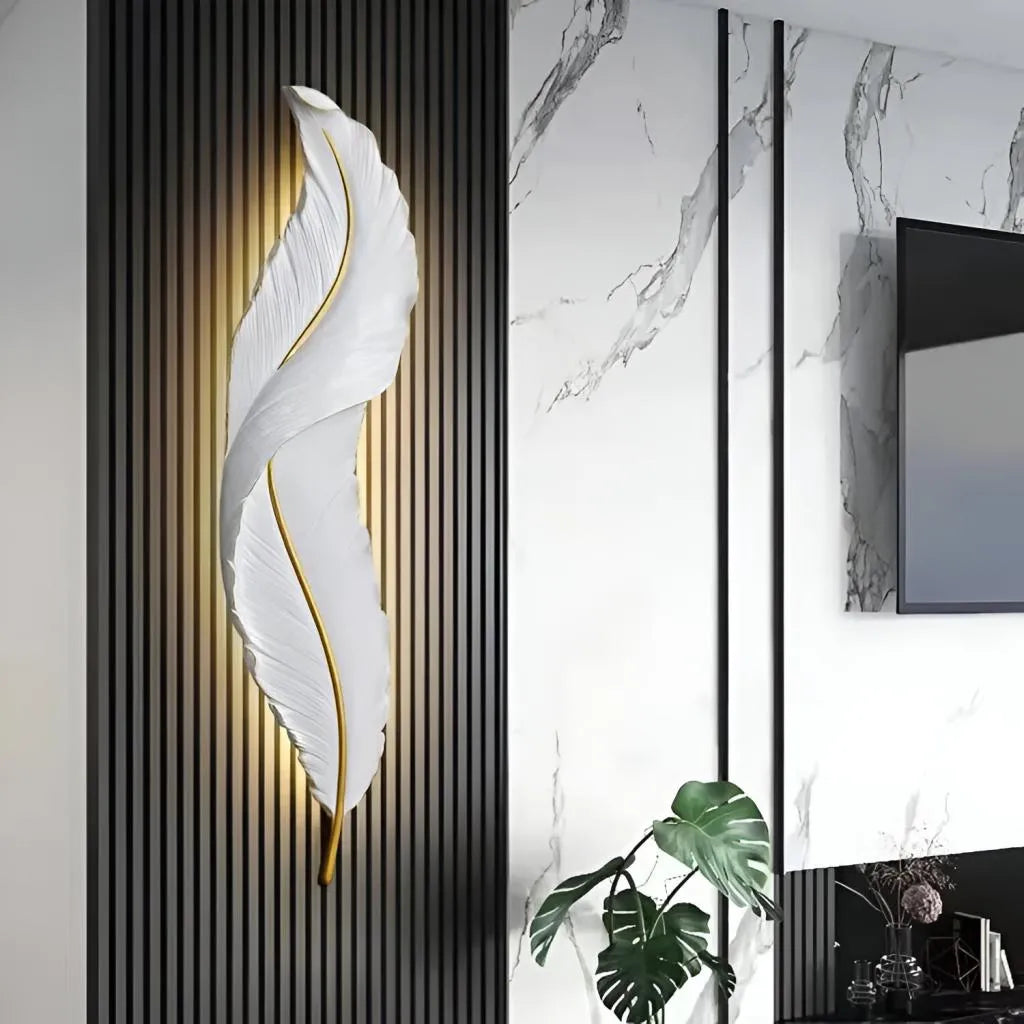Aplica Led Pena 85Cm Alb - vivimall.ro
