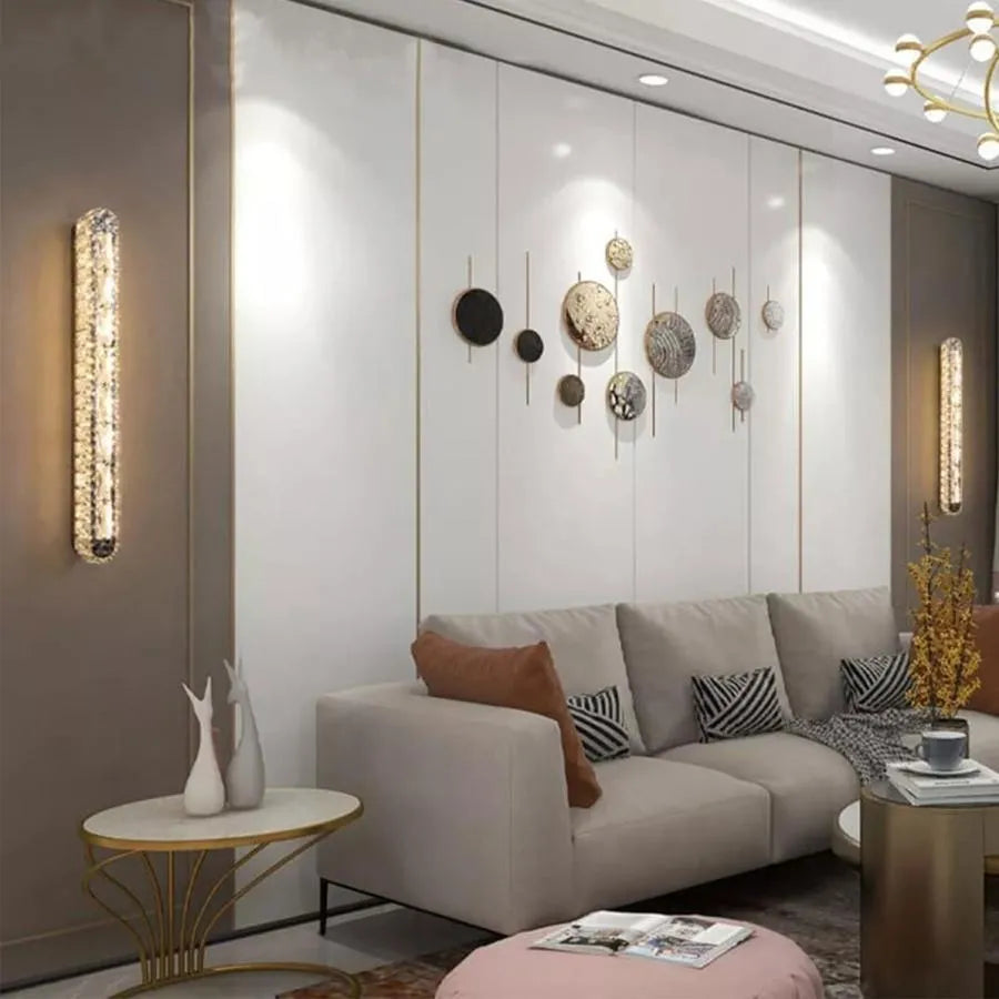 Aplica Led Priscila, Cristal, Crom Lucios - vivimall.ro