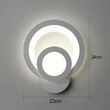 Aplica Led Urbanist Rotunda Lumina Rece/Calda/Neutra Acril Si Metal - vivimall.ro