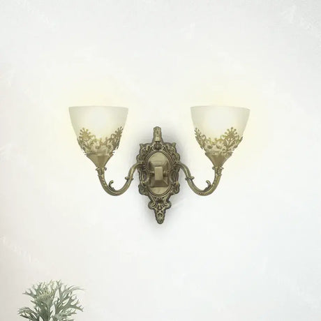 Aplica Rustic Cottage, 2*E27, Bronz Cu - vivimall.ro