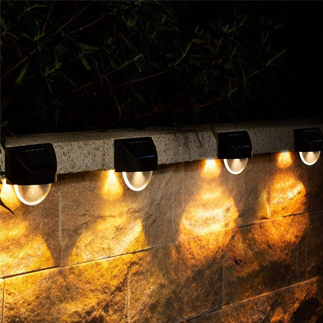 Aplica Solara Led, Abs/Policarbonat, Rezistent La Apa Ip65, 1 Led, Pentru Gradina, Casa, Balcon, Terasa, 1.2V, 600Mah, 8.8 X 8.5 Cm, Alb Cald - vivimall.ro