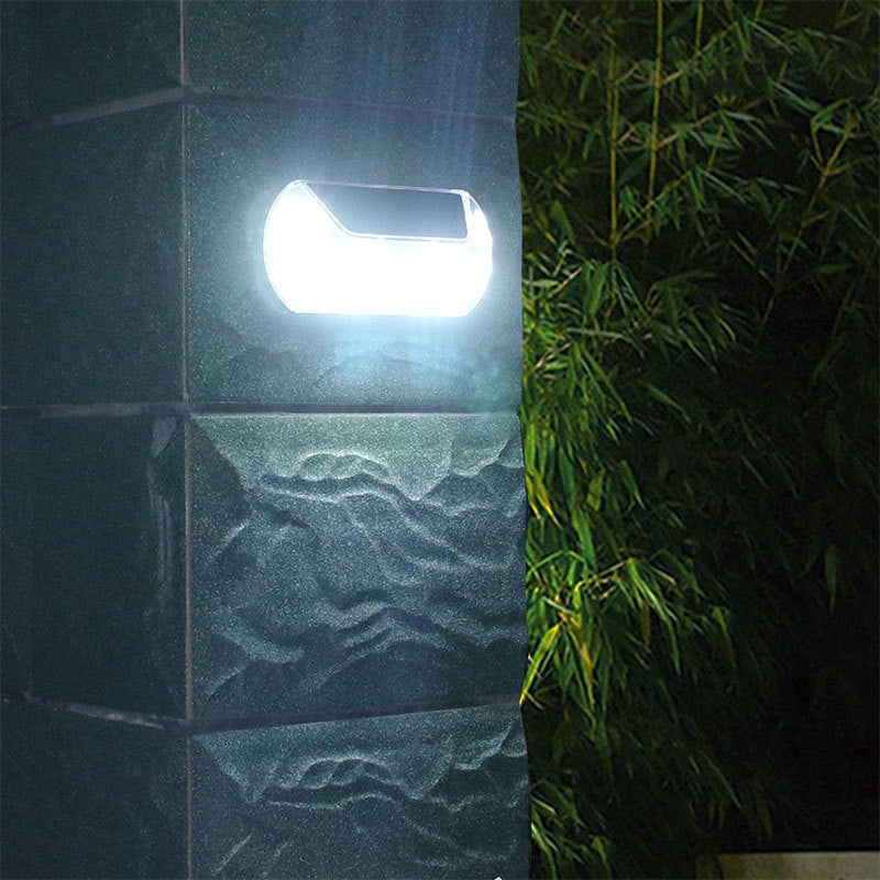 Aplica Solara Led Smd Pentru Perete, Cu Senzor De Miscare, Dreptunghiulara, Ip44, Luminozitate Mare 40 Led-Uri, 3.7V, 1200Mah, Autonomie 8 Ore, 19.2 X 8.9 Cm, Alb Rece - vivimall.ro
