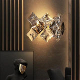 Aplica Yasmina 2*E14, Metal Si Cristal - vivimall.ro