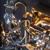 Aplica Yasmina 2*E14, Metal Si Cristal - vivimall.ro