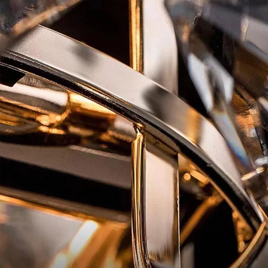 Aplica Yasmina 2*E14, Metal Si Cristal - vivimall.ro