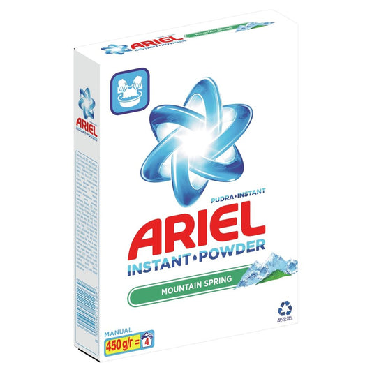 Ariel Detergent Manual 450 g Instant Powder Ms