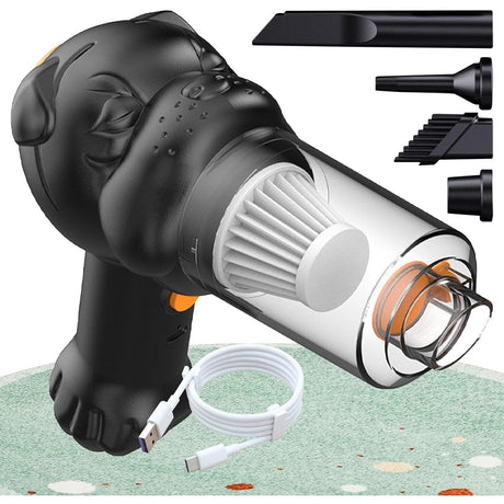 Aspirator Auto 4 In 1 Portabil Fara Fir | AutoClean - vivimall.ro