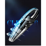 Aspirator de Mana Portabil Turbo, Flippy, pentru Uz Caznic sau Auto, Functie de Aspirare Umeda si Uscata, Incarcare la Priza, 32.000 rot/min, Putere 120W, Aspirare cu Vid de 4 Bar, 5 Accesorii pentru Spatii Inguste, Negru