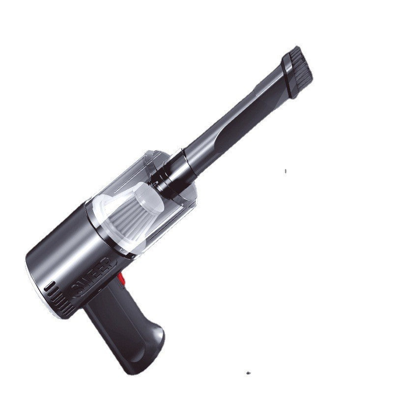 Aspirator Portabil Auto, Vivimall, Tip Pistol K7A, Pentru Casa si Masina, Cablu Auto, 36 x 17 cm, Negru, Resigilat