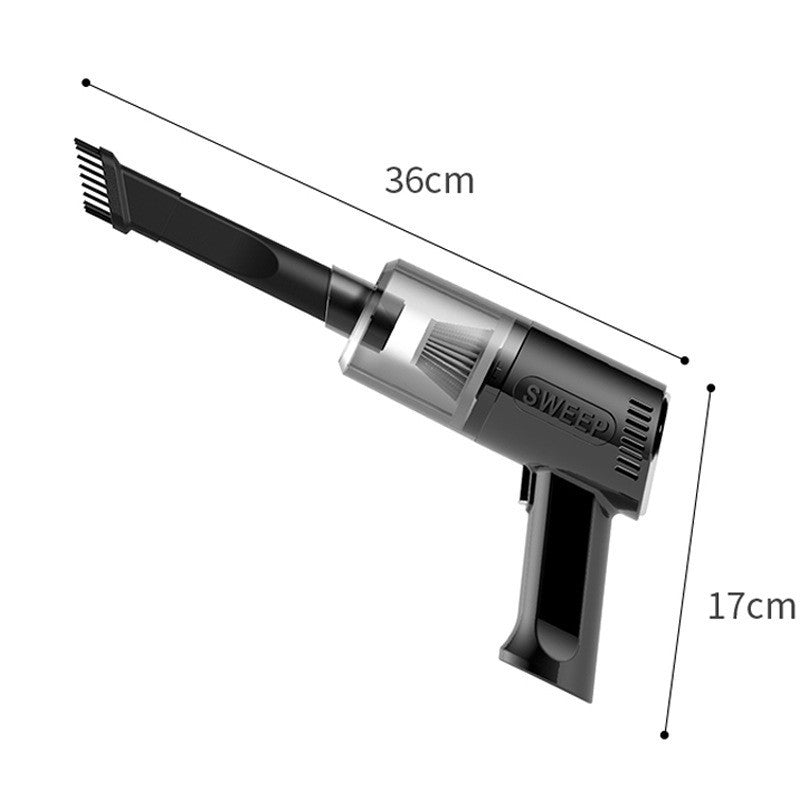 Aspirator Portabil Auto, Tip Pistol K7A, Pentru Casa Si Masina, Cablu Auto, Resigilat - vivimall.ro