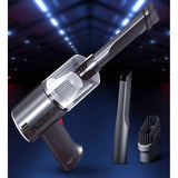 Aspirator Portabil Auto, Vivimall, Tip Pistol K7A, Pentru Casa si Masina, Cablu Auto, 36 x 17 cm, Negru, Resigilat