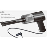 Aspirator Portabil Auto, Tip Pistol K7A, Pentru Casa Si Masina, Cablu Auto, Resigilat - vivimall.ro