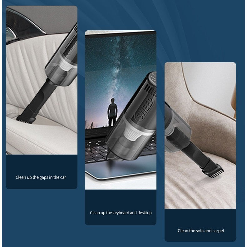Aspirator Portabil Auto, Tip Pistol K7A, Pentru Casa Si Masina, Cablu Auto, Resigilat - vivimall.ro