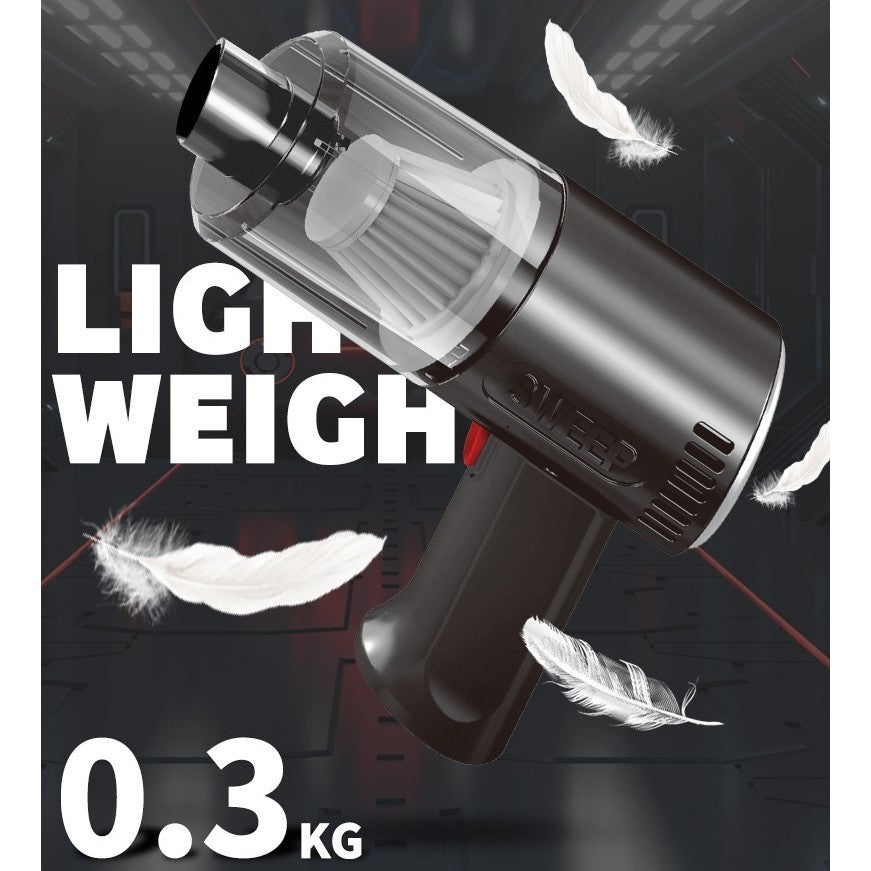Aspirator Portabil Auto, Tip Pistol K7A, Pentru Casa Si Masina, Cablu Auto, Resigilat - vivimall.ro