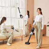 Aspirator Portabil fara Fir, Vivimall, Incarcare USB, Pentru Casa si Masina, Autonomie 45 min, Verde