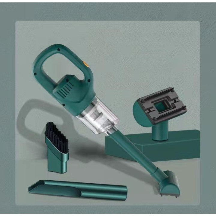 Aspirator Portabil Fara Fir, Incarcare Usb, Pentru Casa Si Masina, Autonomie 45 Min - vivimall.ro