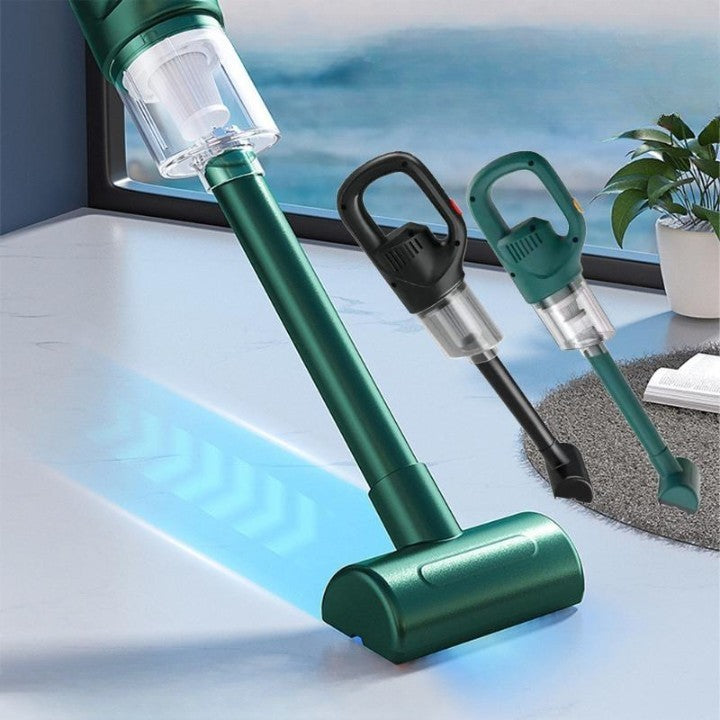 Aspirator Portabil Fara Fir, Incarcare Usb, Pentru Casa Si Masina, Autonomie 45 Min - vivimall.ro