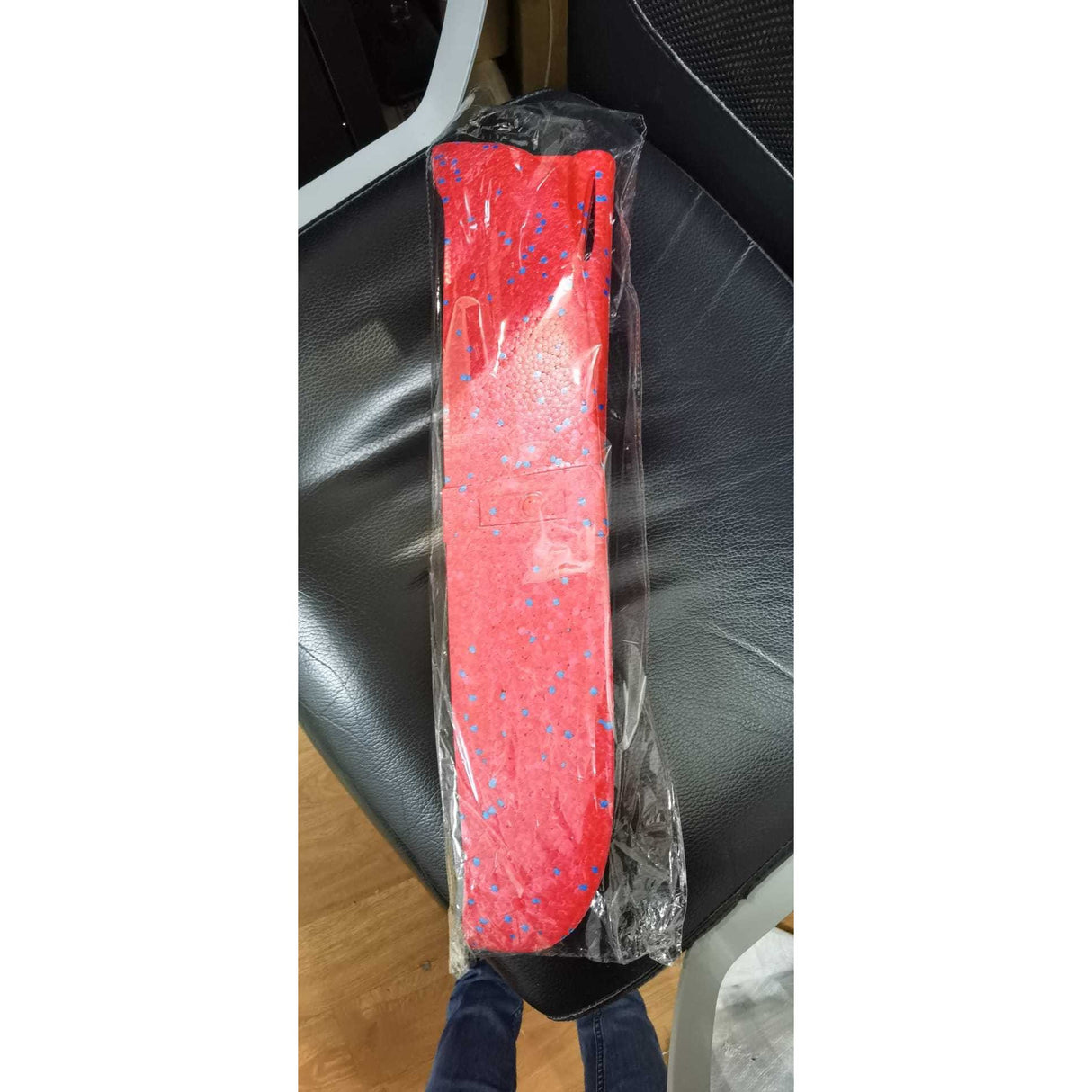 Avion Planor cu Pilot, Vivimall, Din Polistiren, Cu Lumini pe Toata Lungimea, 47 cm, Rosu, Resigilat