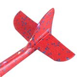 Avion Planor Cu Lumini Pe Toata Lungimea, Din Poliester, 48 Cm - vivimall.ro