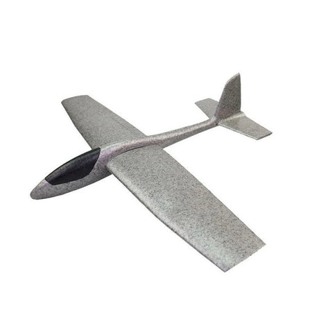 Avion Zburator, Tip Planor, 83 Cm Lungime, +3 Ani, Din Polistiren, Aruncare 10 - 30 M - vivimall.ro