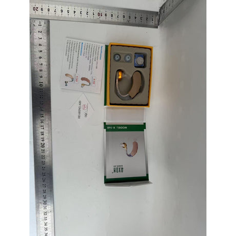 Aparat Auditiv, X-168, Aparat Pentru Auz Perfect, Fixare Usoara, Amplificator De Sunet In Ear, Baterie Inclusa Pentru Canalul Auditiv - vivimall.ro