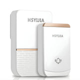 Sonerie Wireless, Flippy, Rezistenta la Stropi, Kit cu 2 Receptoare, 38 Melodii, 4 Niveluri Volum, 85 dB, raza 260 m, 9 x 5,6 x 18,5 cm, Alb/Auriu - vivimall.ro