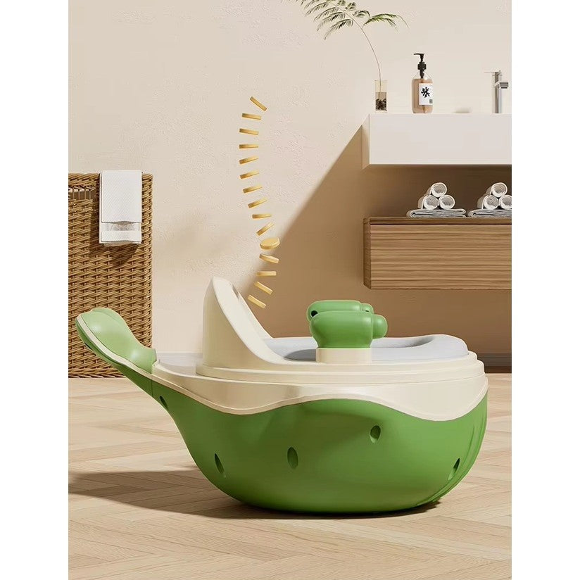 Olita 2In1, Model Balena, Cu Reductor Wc, Din Plastic, Cu Muzica Si Lumini