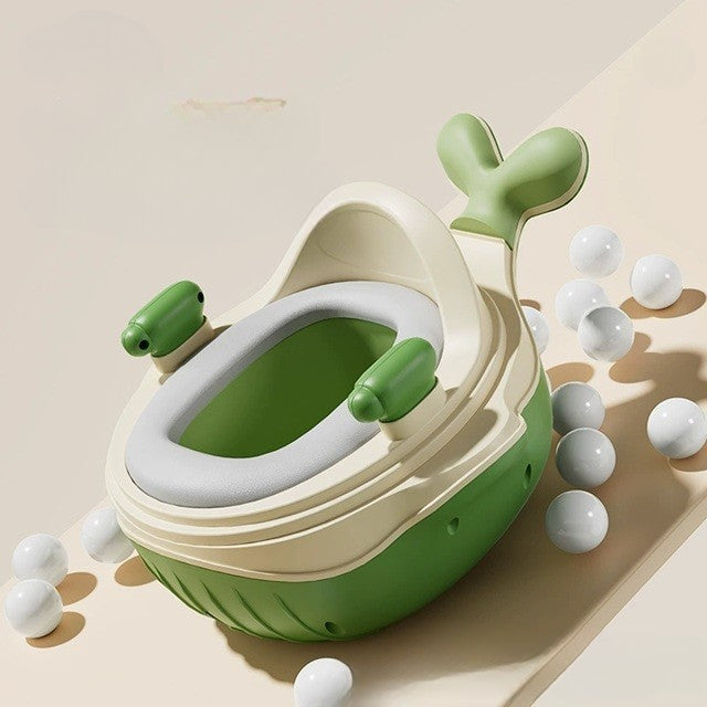 Olita 2In1, Model Balena, Cu Reductor Wc, Din Plastic, Cu Muzica Si Lumini