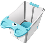 Cada Pliabila Pentru Baie, Din Pp+Tpe, Pentru Copii +6 Luni, Model Ursulet, Scaun De Interior, Detasabil, 82 X 50 X 54 Cm - vivimall.ro
