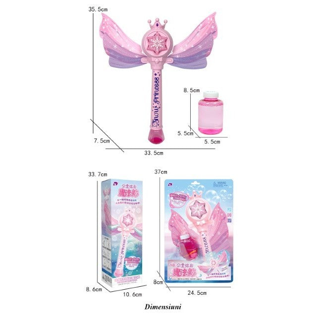 Bagheta cu lumini si baloane | GlowBubbles 2 - vivimall.ro