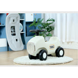 Balansoar 2 in 1 pentru copii Vivimall, masinuta detasabila, varsta peste 1 an, unghi 40 de grade, interior/exterior, volan cu sunete si lumini,