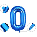Balon Din Folie Cifra 0, 81 Cm, Pentru Aer Sau Heliu, Bulk - vivimall.ro