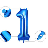 Balon Din Folie Cifra 1, 81 Cm, Pentru Aer Sau Heliu, Bulk - vivimall.ro