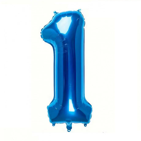Balon Din Folie Cifra 1, 81 Cm, Pentru Aer Sau Heliu, Bulk - vivimall.ro