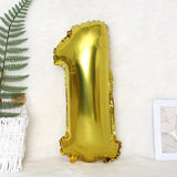 Balon Din Folie Cifra 1, 81 Cm, Pentru Aer Sau Heliu, Bulk - vivimall.ro