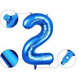 Balon Din Folie Cifra 2, 81 Cm, Pentru Aer Sau Heliu - vivimall.ro