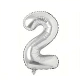 Balon Din Folie Cifra 2, 81 Cm, Pentru Aer Sau Heliu, Bulk - vivimall.ro