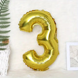 Balon Din Folie Cifra 3, 81 Cm, Pentru Aer Sau Heliu - vivimall.ro