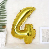 Balon Din Folie Cifra 4, 81 Cm, Pentru Aer Sau Heliu, Bulk - vivimall.ro