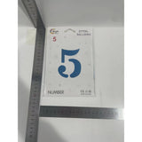 Balon Din Folie Cifra 5, 81 Cm, Pentru Aer Sau Heliu, Bulk - vivimall.ro