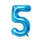 Balon Din Folie Cifra 5, 81 Cm, Pentru Aer Sau Heliu, Bulk - vivimall.ro