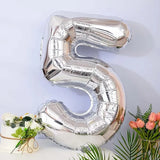 Balon Din Folie Cifra 5, 81 Cm, Pentru Aer Sau Heliu, Bulk - vivimall.ro