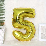 Balon Din Folie Cifra 5, 81 Cm, Pentru Aer Sau Heliu, Bulk - vivimall.ro