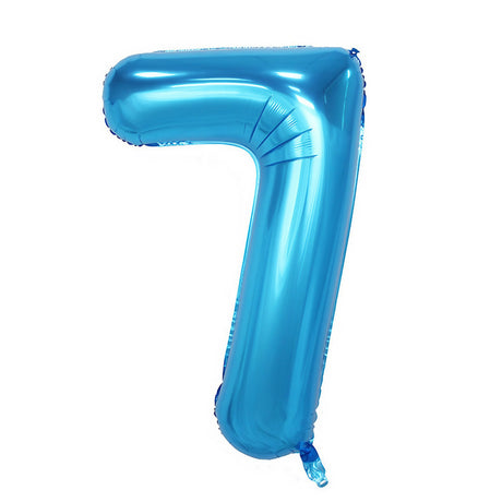 Balon Din Folie Cifra 7, 81 Cm, Pentru Aer Sau Heliu, Bulk - vivimall.ro