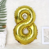 Balon Din Folie Cifra 8, 81 Cm, Pentru Aer Sau Heliu, Bulk - vivimall.ro